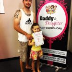 Daddy Daughter Moptops graduation